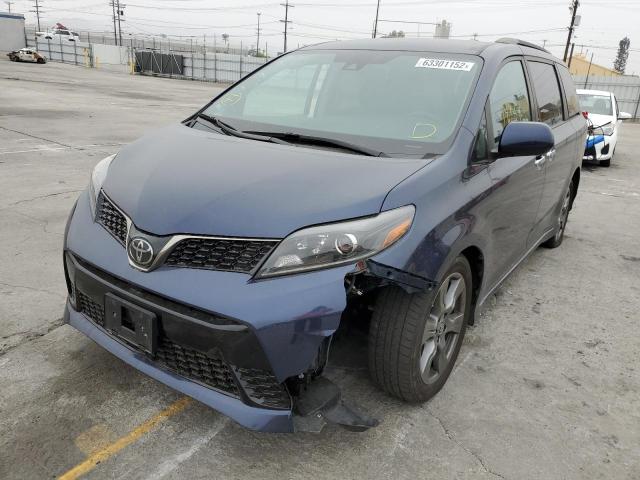 Photo 1 VIN: 5TDXZ3DC2LS079070 - TOYOTA SIENNA SE 