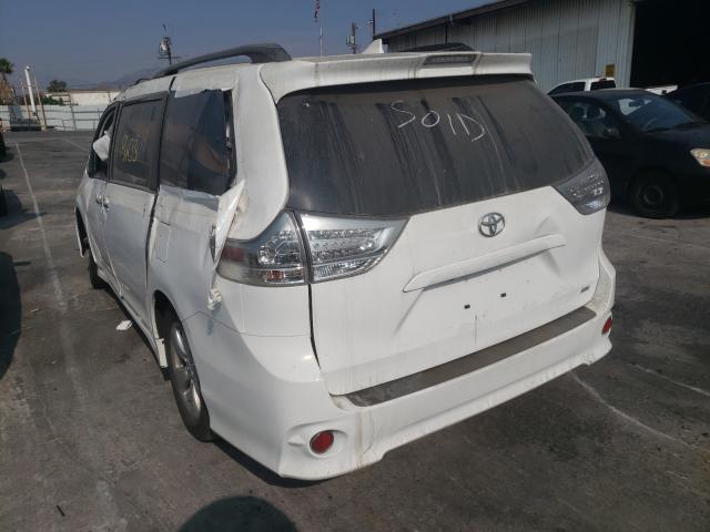 Photo 2 VIN: 5TDXZ3DC3KS006580 - TOYOTA SIENNA SE 