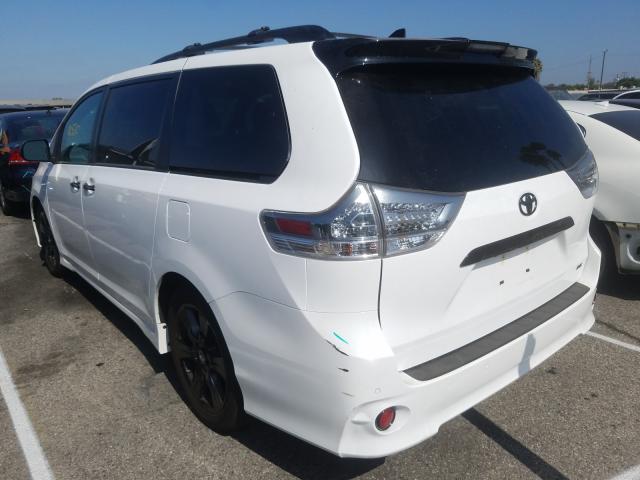 Photo 2 VIN: 5TDXZ3DC3LS038382 - TOYOTA SIENNA SE 