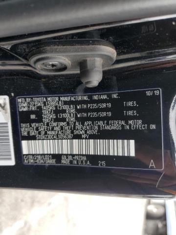 Photo 12 VIN: 5TDXZ3DC4LS056387 - TOYOTA SIENNA 