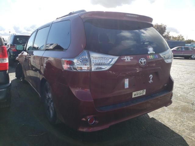 Photo 1 VIN: 5TDXZ3DC5HS814681 - TOYOTA SIENNA SE 