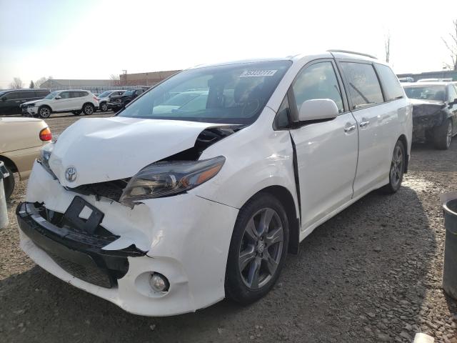 Photo 1 VIN: 5TDXZ3DC6HS870015 - TOYOTA SIENNA SE 