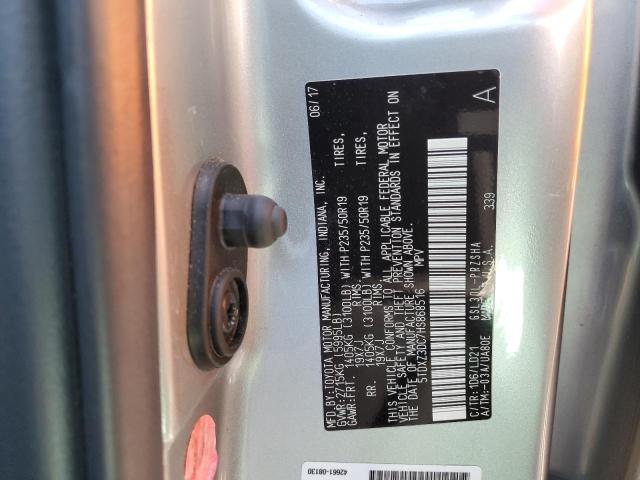 Photo 12 VIN: 5TDXZ3DC7HS868516 - TOYOTA SIENNA SE 