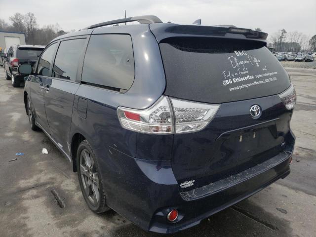 Photo 2 VIN: 5TDXZ3DC7JS901536 - TOYOTA SIENNA SE 