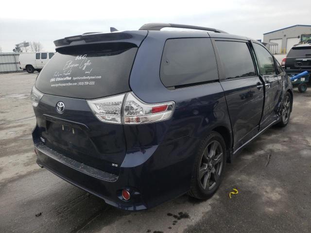 Photo 3 VIN: 5TDXZ3DC7JS901536 - TOYOTA SIENNA SE 