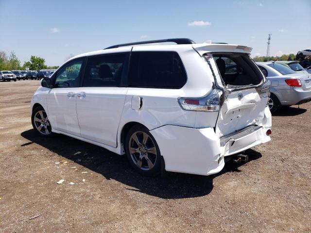 Photo 2 VIN: 5TDXZ3DC7JS940661 - TOYOTA SIENNA SE 