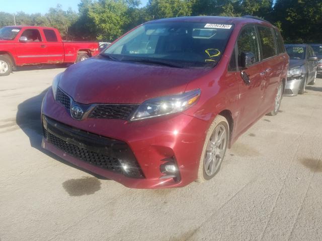 Photo 1 VIN: 5TDXZ3DC7KS985746 - TOYOTA SIENNA SE 