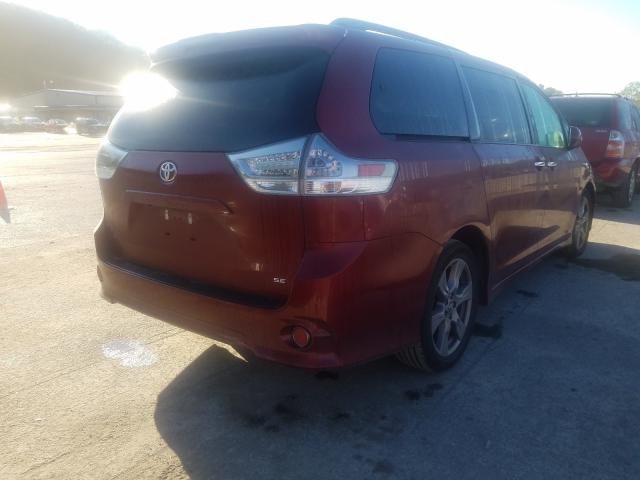 Photo 3 VIN: 5TDXZ3DC7KS985746 - TOYOTA SIENNA SE 