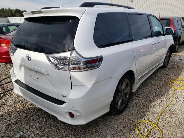 Photo 3 VIN: 5TDXZ3DC7KS992647 - TOYOTA SIENNA SE 