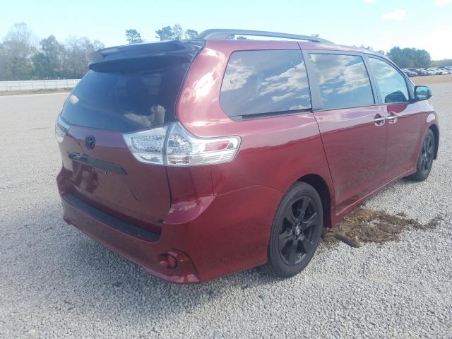 Photo 3 VIN: 5TDXZ3DC7LS046615 - TOYOTA SIENNA SE 