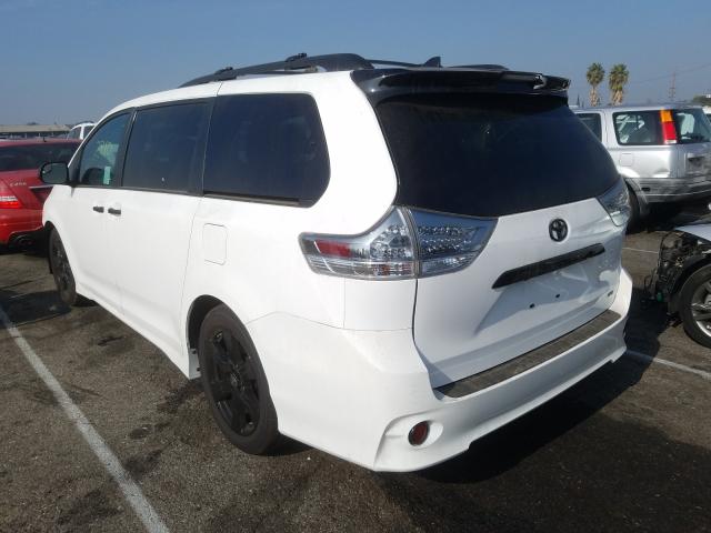 Photo 2 VIN: 5TDXZ3DC7LS073510 - TOYOTA SIENNA SE 