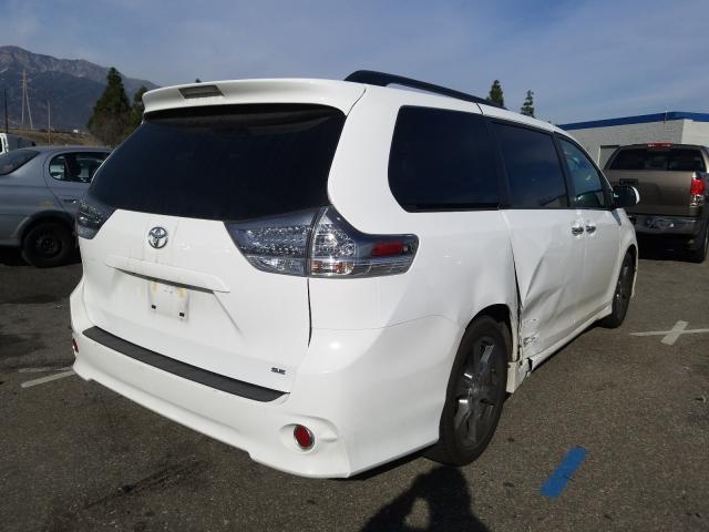 Photo 3 VIN: 5TDXZ3DC8HS780588 - TOYOTA SIENNA SE 