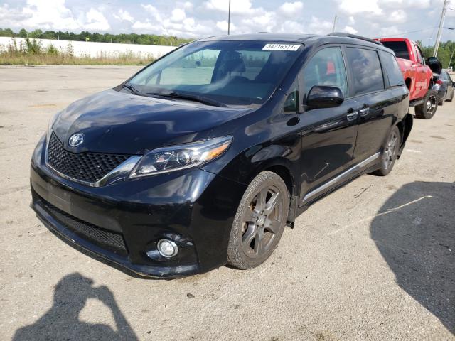 Photo 1 VIN: 5TDXZ3DC8HS855385 - TOYOTA SIENNA SE 