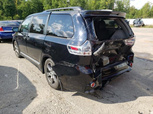 Photo 2 VIN: 5TDXZ3DC8HS855385 - TOYOTA SIENNA SE 