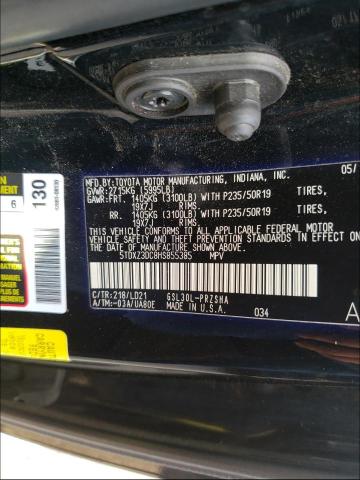 Photo 9 VIN: 5TDXZ3DC8HS855385 - TOYOTA SIENNA SE 