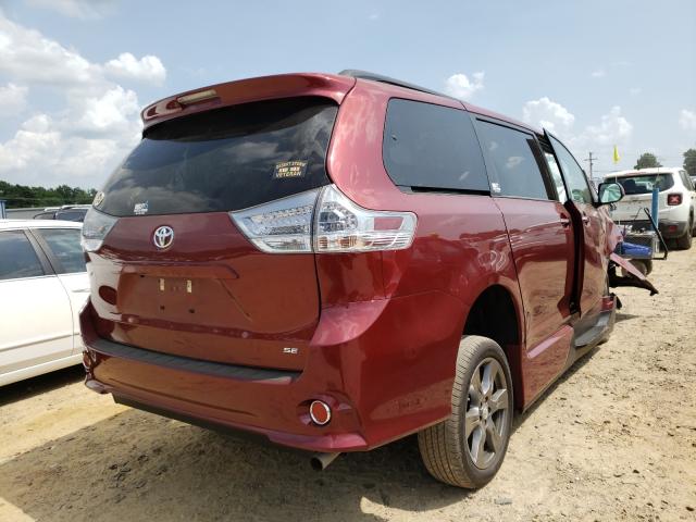 Photo 3 VIN: 5TDXZ3DC8HS868377 - TOYOTA SIENNA SE 