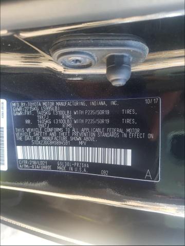 Photo 9 VIN: 5TDXZ3DC8HS894591 - TOYOTA SIENNA SE 