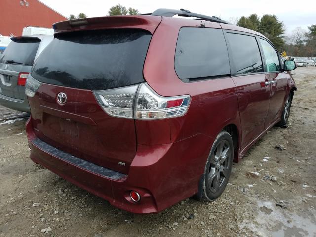 Photo 3 VIN: 5TDXZ3DC9HS811637 - TOYOTA SIENNA SE 