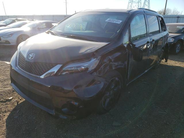 Photo 1 VIN: 5TDXZ3DC9HS869537 - TOYOTA SIENNA SE 