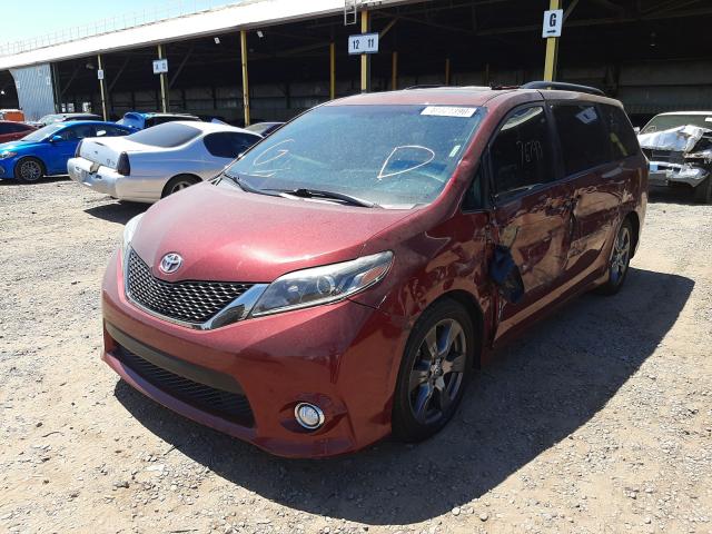 Photo 1 VIN: 5TDXZ3DCXHS838748 - TOYOTA SIENNA SE 