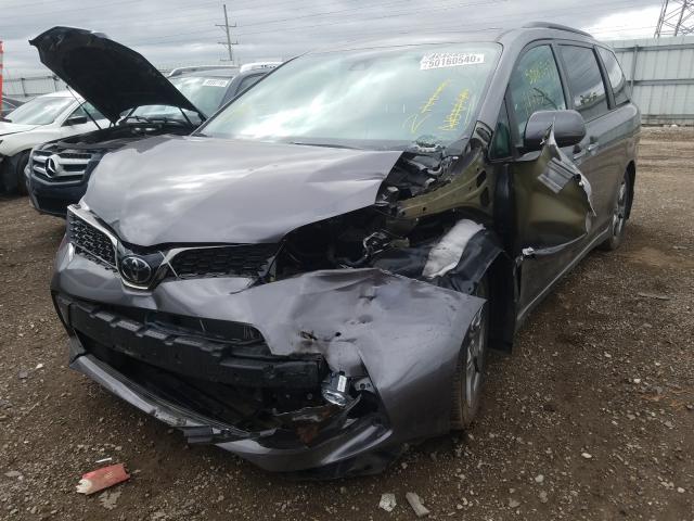 Photo 1 VIN: 5TDXZ3DCXKS974529 - TOYOTA SIENNA SE 