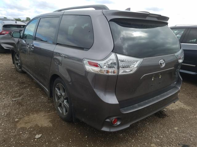 Photo 2 VIN: 5TDXZ3DCXKS974529 - TOYOTA SIENNA SE 