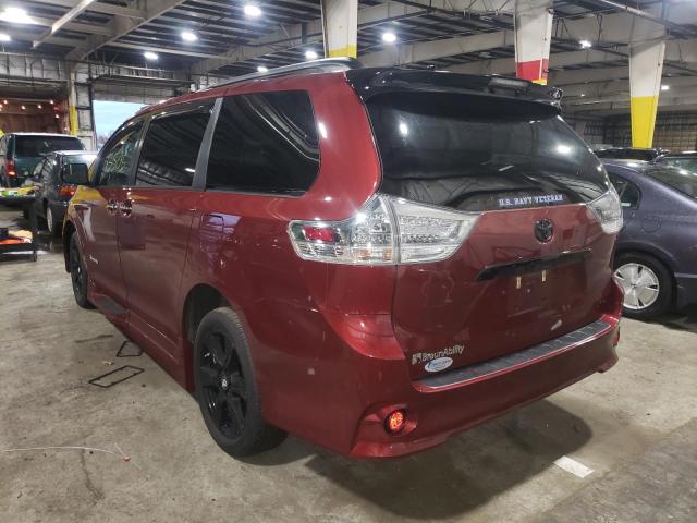 Photo 2 VIN: 5TDXZ3DCXLS030778 - TOYOTA SIENNA SE 