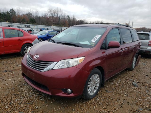 Photo 1 VIN: 5TDYK3DC0BS046155 - TOYOTA SIENNA XLE 