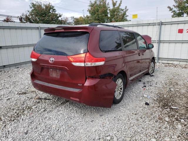 Photo 3 VIN: 5TDYK3DC0BS127219 - TOYOTA SIENNA XLE 