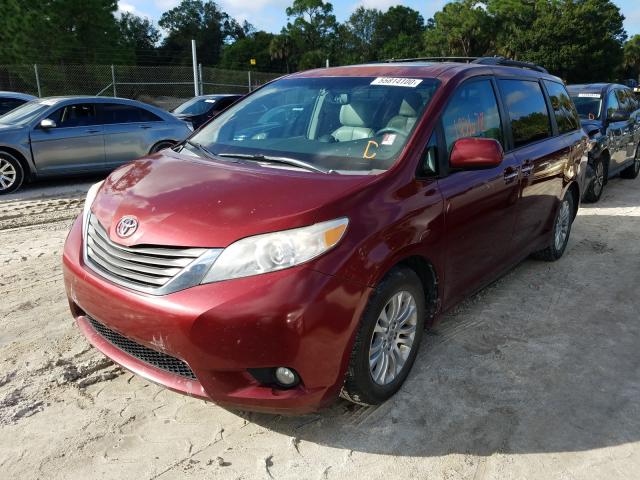 Photo 1 VIN: 5TDYK3DC0CS185235 - TOYOTA SIENNA XLE 