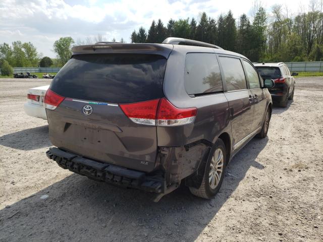 Photo 3 VIN: 5TDYK3DC0CS199202 - TOYOTA SIENNA XLE 