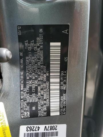 Photo 12 VIN: 5TDYK3DC0CS244882 - TOYOTA SIENNA XLE 