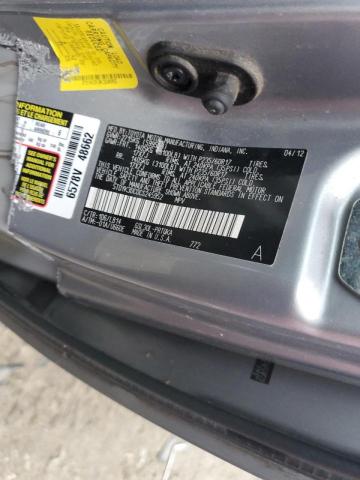 Photo 12 VIN: 5TDYK3DC0CS245952 - TOYOTA SIENNA XLE 