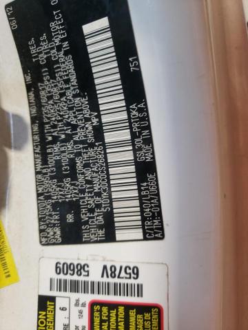 Photo 9 VIN: 5TDYK3DC0CS268261 - TOYOTA SIENNA XLE 