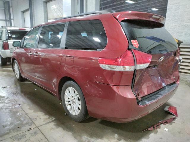 Photo 2 VIN: 5TDYK3DC0DS294098 - TOYOTA SIENNA XLE 