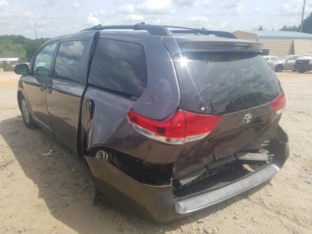 Photo 2 VIN: 5TDYK3DC0DS370094 - TOYOTA SIENNA XLE 