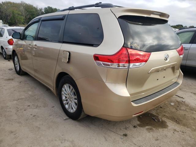 Photo 2 VIN: 5TDYK3DC0ES501929 - TOYOTA SIENNA XLE 