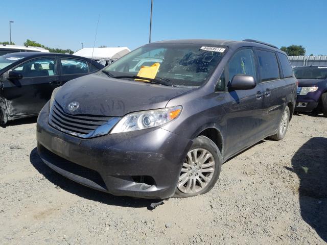 Photo 1 VIN: 5TDYK3DC0ES512414 - TOYOTA SIENNA XLE 