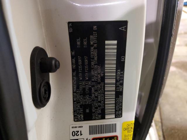 Photo 12 VIN: 5TDYK3DC0FS544460 - TOYOTA SIENNA XLE 