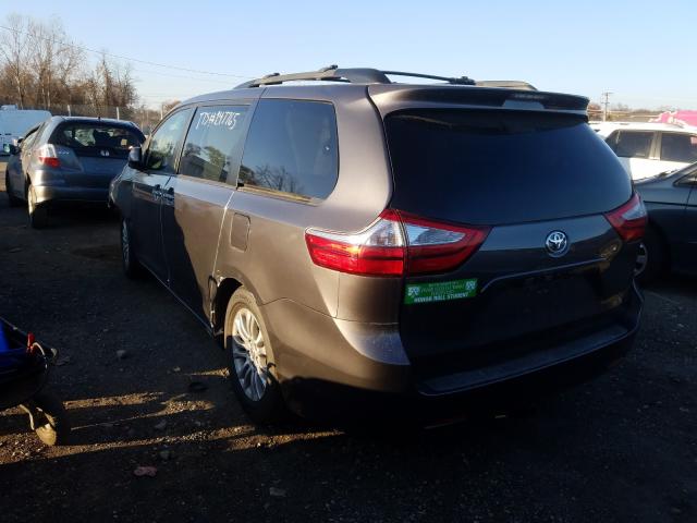 Photo 2 VIN: 5TDYK3DC0FS629850 - TOYOTA SIENNA XLE 