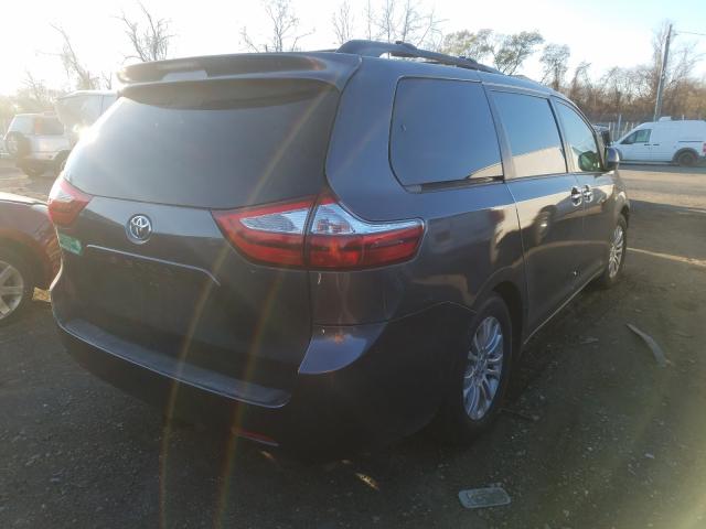 Photo 3 VIN: 5TDYK3DC0FS629850 - TOYOTA SIENNA XLE 