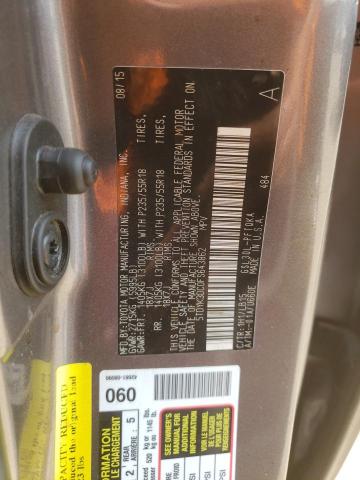 Photo 12 VIN: 5TDYK3DC0FS643862 - TOYOTA SIENNA XLE 