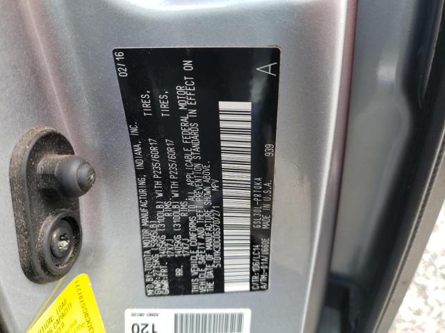 Photo 9 VIN: 5TDYK3DC0GS707271 - TOYOTA SIENNA XLE 