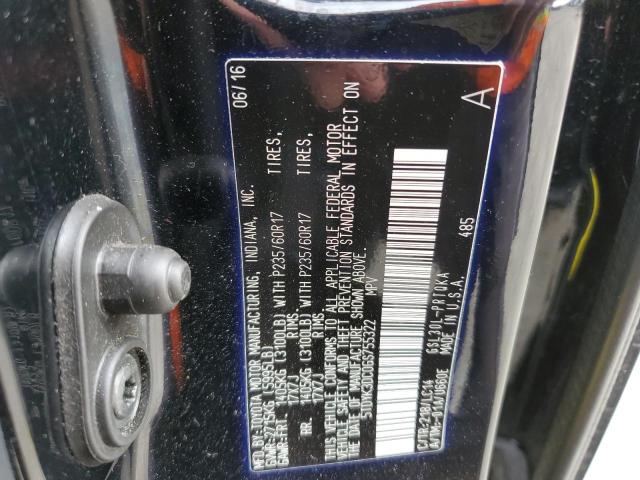 Photo 9 VIN: 5TDYK3DC0GS755322 - TOYOTA SIENNA XLE 