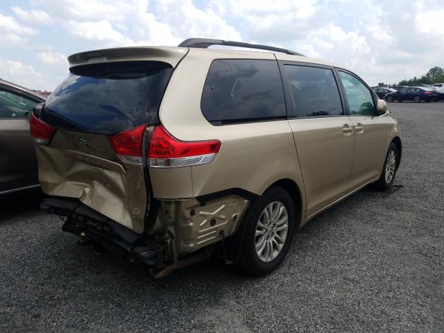 Photo 3 VIN: 5TDYK3DC1BS018574 - TOYOTA SIENNA XLE 