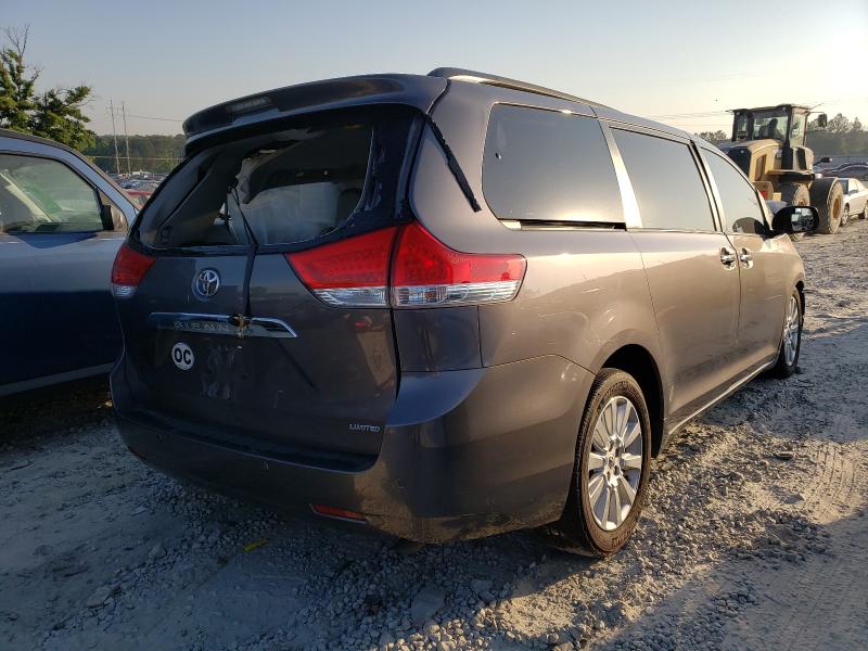 Photo 3 VIN: 5TDYK3DC1BS094134 - TOYOTA SIENNA XLE 