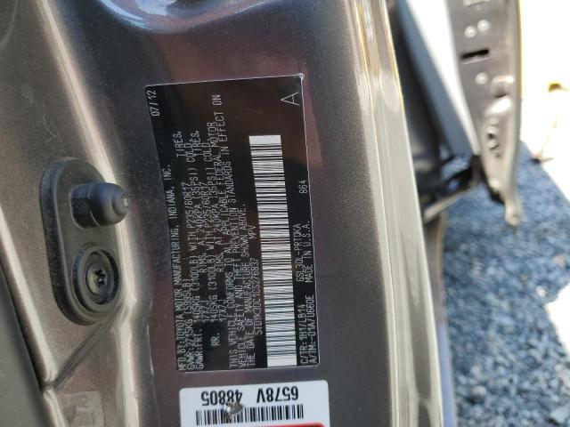 Photo 12 VIN: 5TDYK3DC1CS276837 - TOYOTA SIENNA XLE 