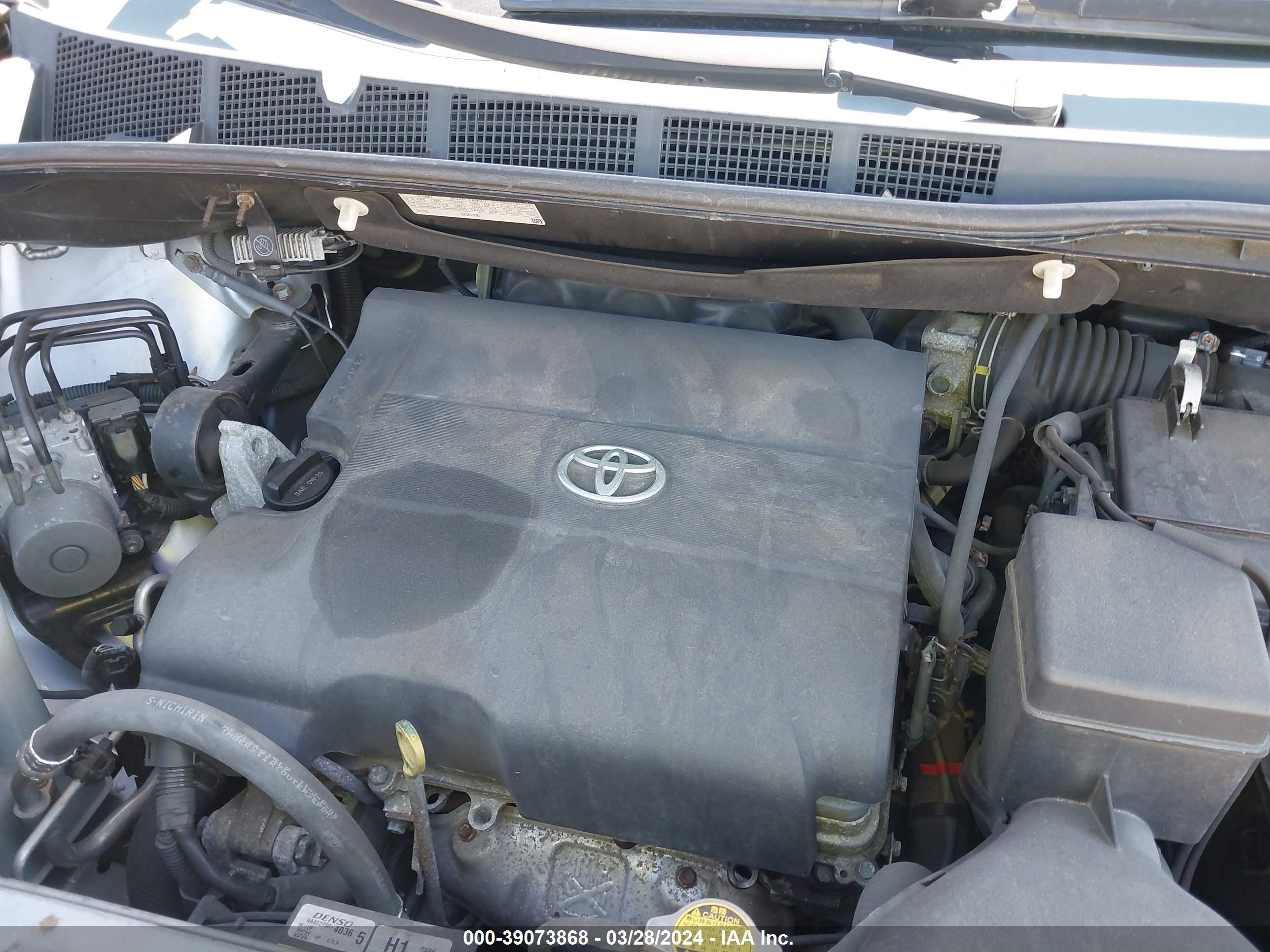 Photo 9 VIN: 5TDYK3DC1DS325973 - TOYOTA SIENNA 