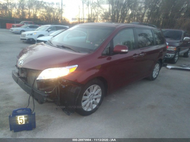 Photo 1 VIN: 5TDYK3DC1DS373831 - TOYOTA SIENNA 