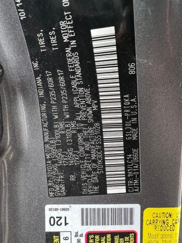 Photo 9 VIN: 5TDYK3DC1FS551028 - TOYOTA SIENNA XLE 